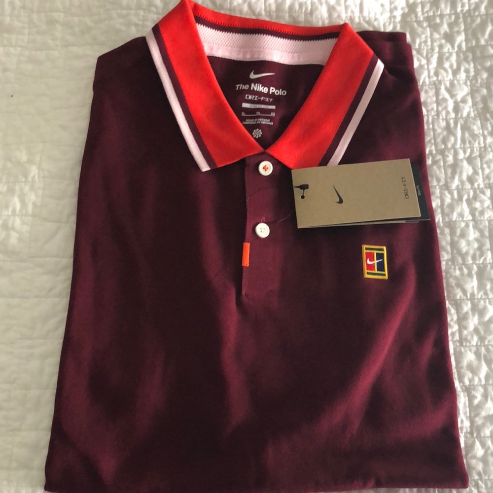 NWT Mens nike short sleeve Polo shirt XL